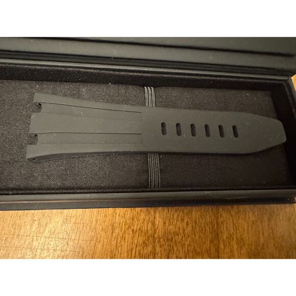 Horus for Audemars Piguet Jet Black Rubber Strap for Royal Oak Offshore New